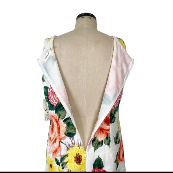 Eliza J Floral Dress Size 2 - Picture 6 of 12